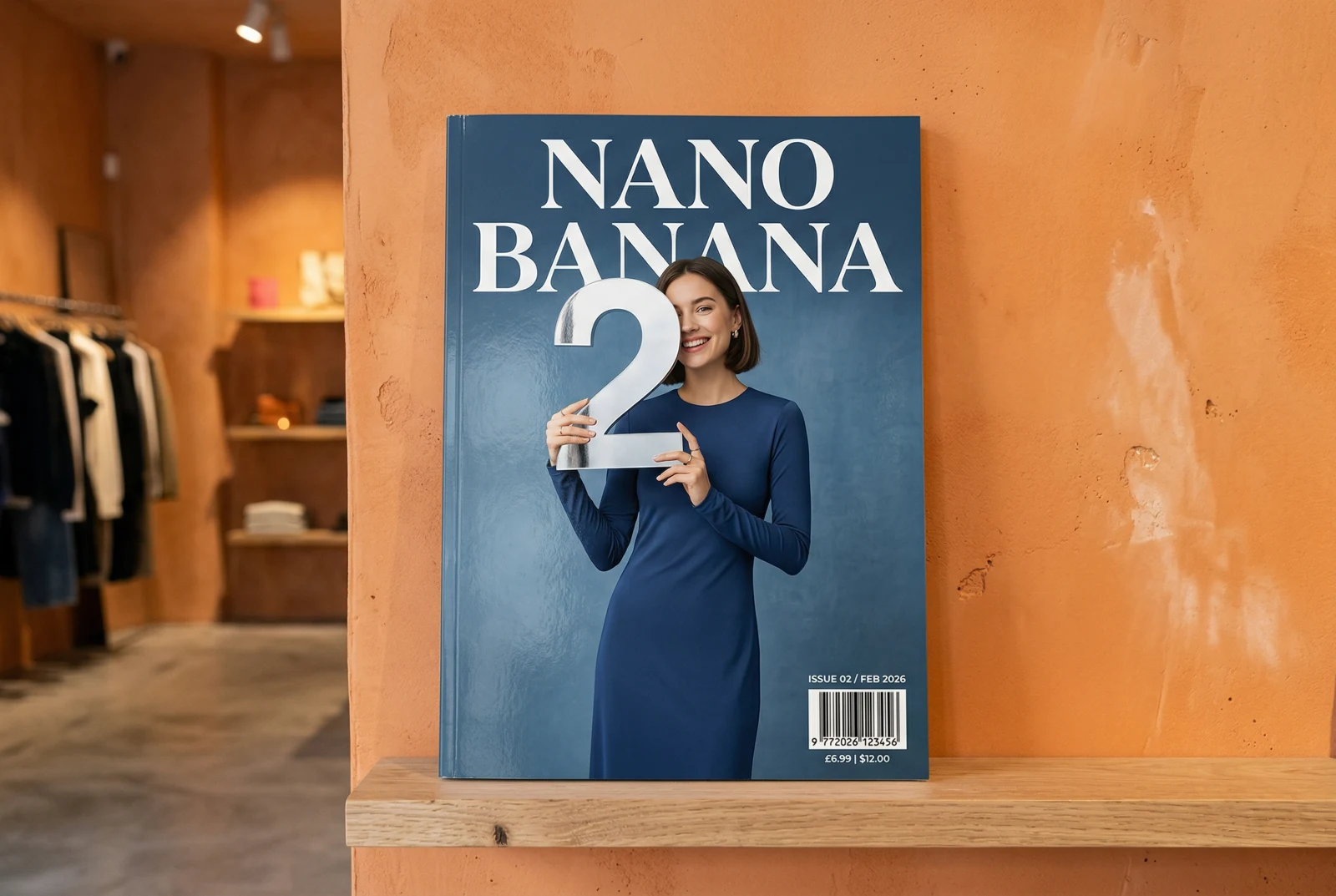 Editorial magazine cover — published generated result
